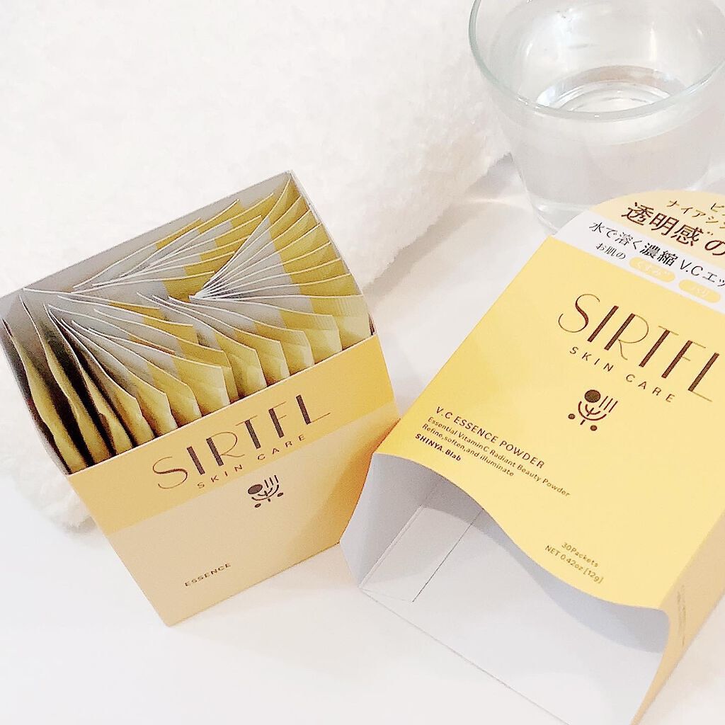 ブライトV.Cエッセンスパウダー/SIRTFL/その他スキンケアを使ったクチコミ（3枚目）