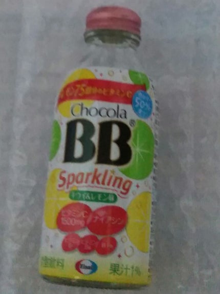 チョコラBBスパークリング/チョコラBB/美容ドリンクを使ったクチコミ(1枚目)