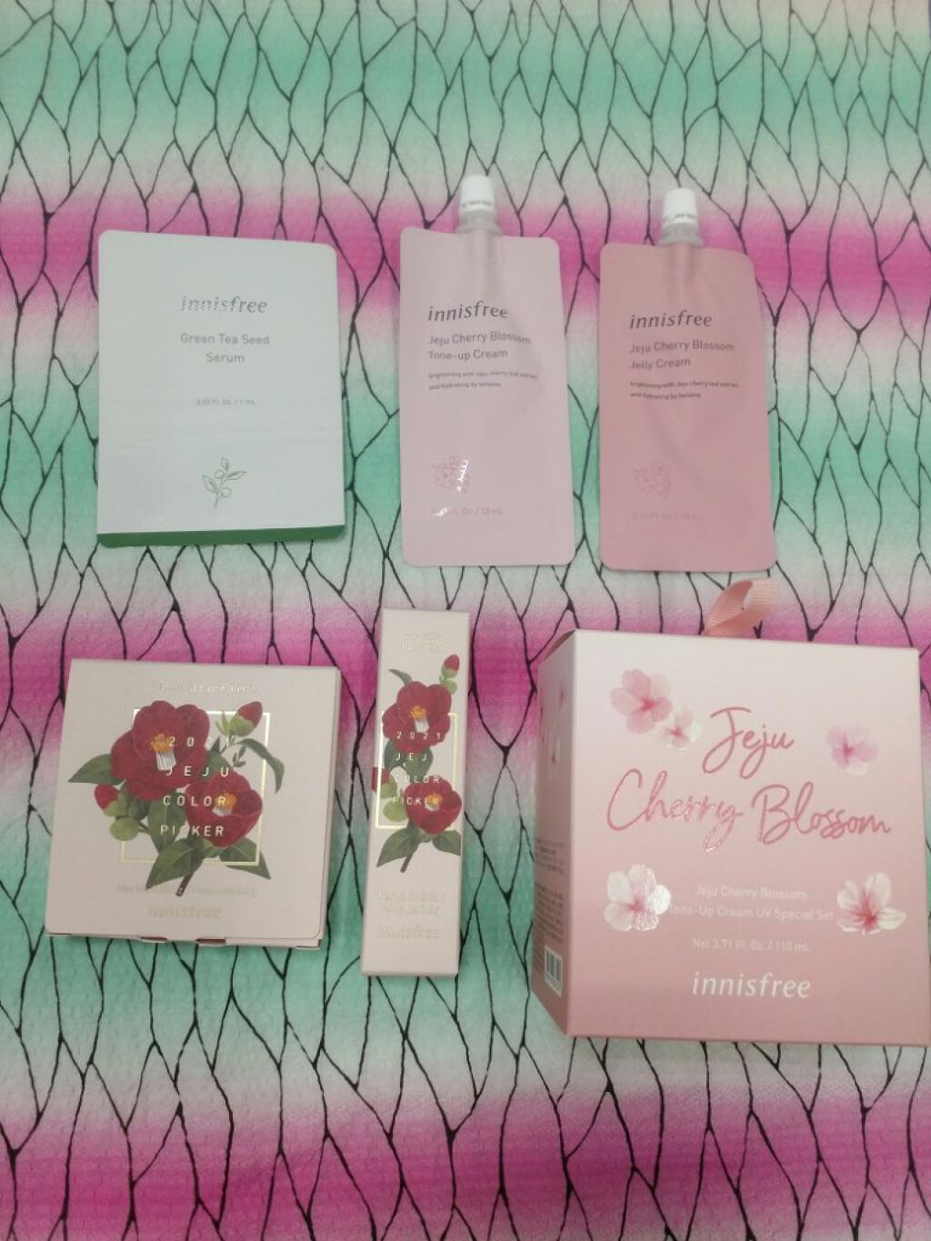 カメリア アイパレット/innisfree/アイシャドウパレットを使ったクチコミ（1枚目）