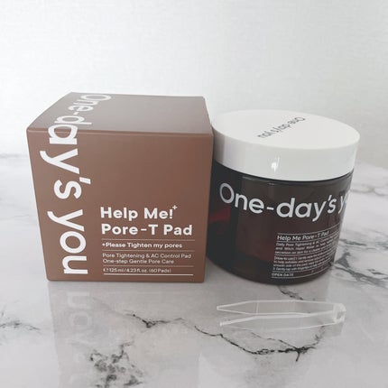ヘルプミー! ポア-Tパッド/One-day's you/トナーパッドを使ったクチコミ(1枚目)
