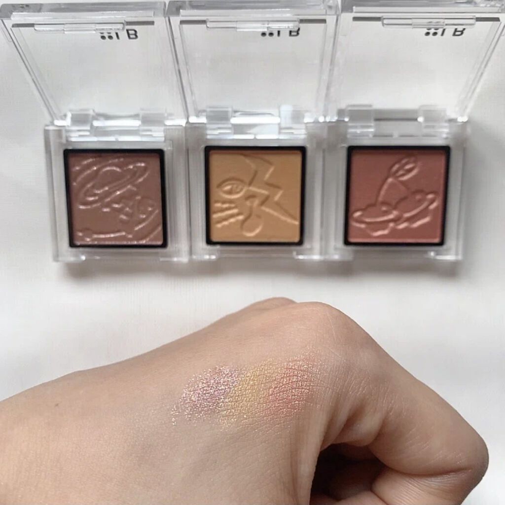 Galaxy Shadow（ギャラクシーシャドウ） GS-5・メルティーココ/LB/単色アイシャドウを使ったクチコミ（3枚目）