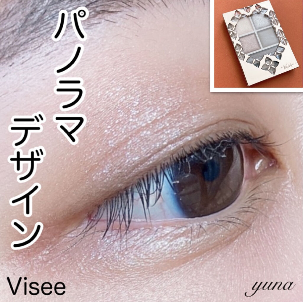 パノラマデザイン アイパレット BR-2 グレージュブラウン/Visée/アイシャドウパレットを使ったクチコミ（1枚目）