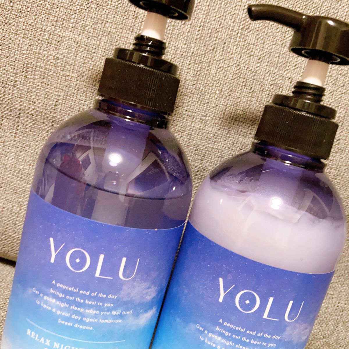 リラックスナイトリペア シャンプー/トリートメント/YOLU/市販シャンプーを使ったクチコミ(5枚目)