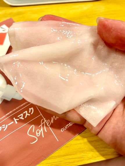 2番 うるもち65%コラーゲンシートマスク/numbuzin/シートマスク・パックを使ったクチコミ(2枚目)
