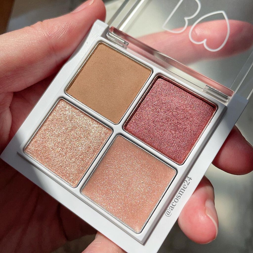 THE アイパレR/b idol/アイシャドウパレットを使ったクチコミ(5枚目)