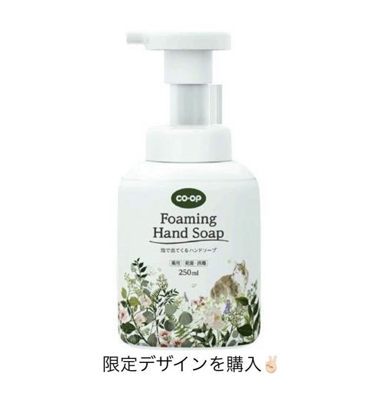  ≪D≫薬用泡で出てくるハンドソープ/コープ/ハンドクリームを使ったクチコミ（1枚目）