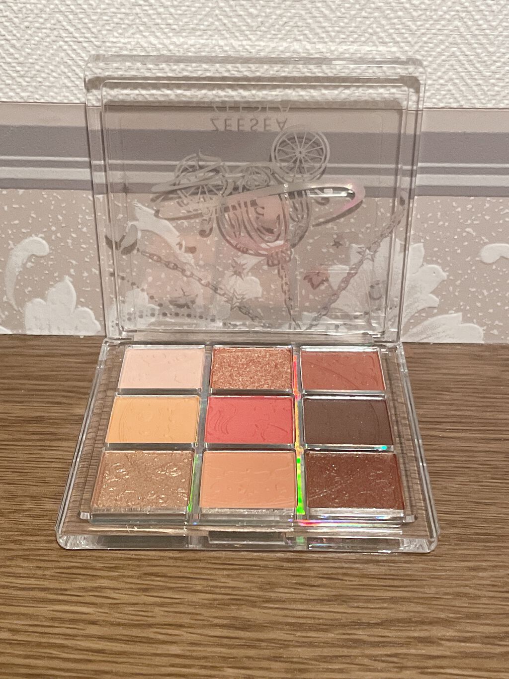 クォーツ 9色アイシャドウパレット(ドリームランドアイシャドウ)/ZEESEA/アイシャドウパレットを使ったクチコミ(2枚目)