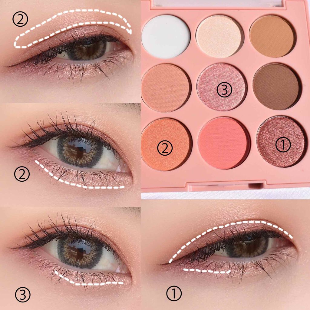 365 SHADOW PALETTE/VELY VELY/アイシャドウパレットを使ったクチコミ(4枚目)