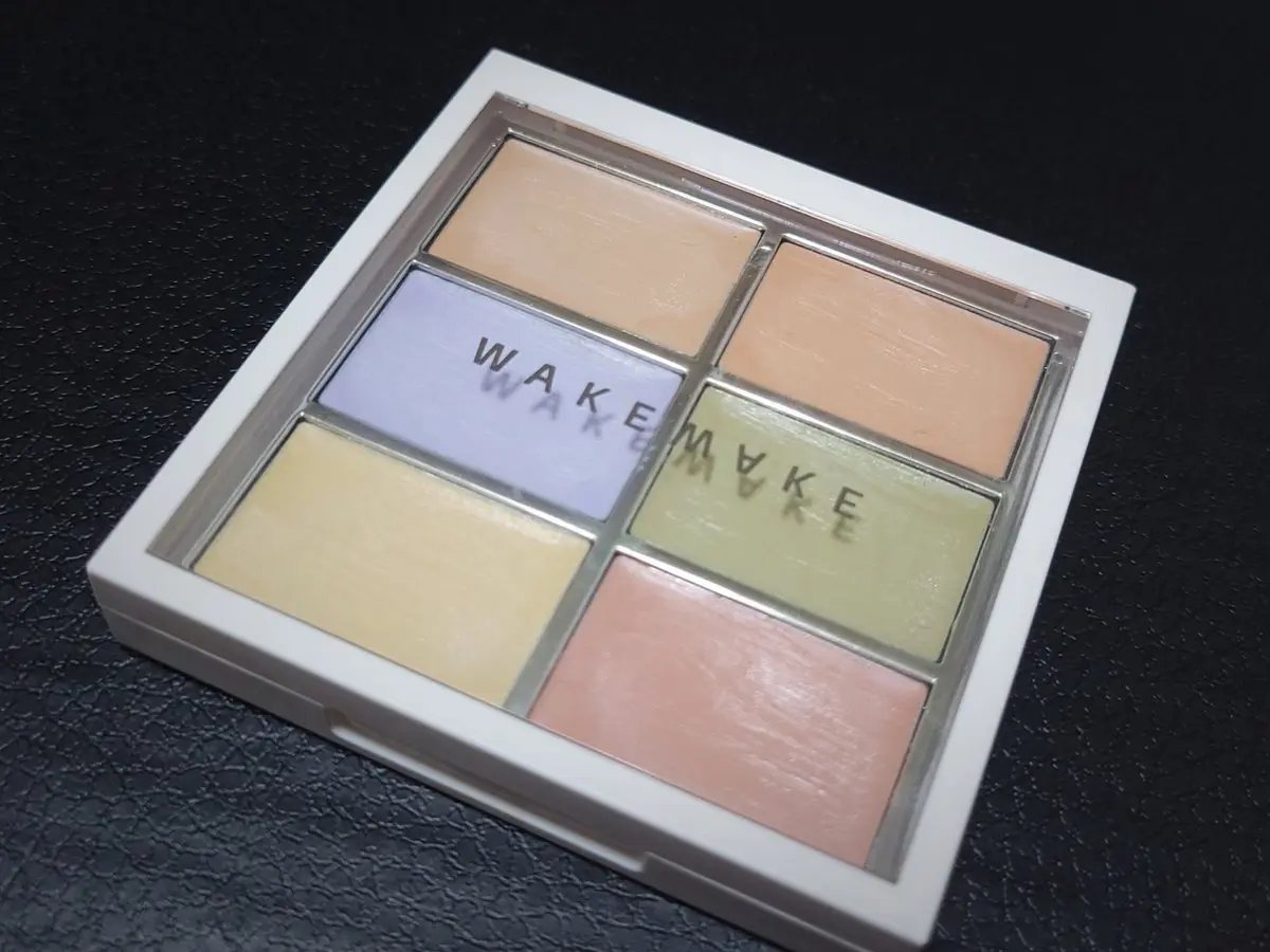 ディファイニングカバーコンシールフィットパレット/wakemake/パレットコンシーラーを使ったクチコミ（1枚目）