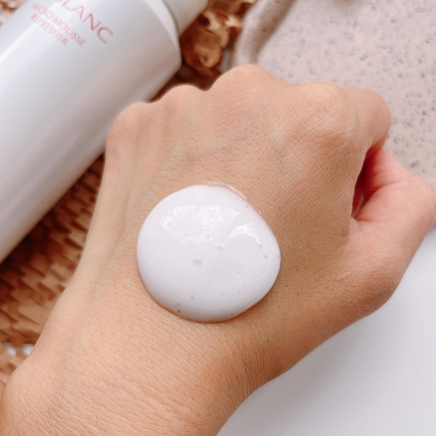 マイクロムース リフレッシャー/ALBLANC/泡洗顔を使ったクチコミ(3枚目)