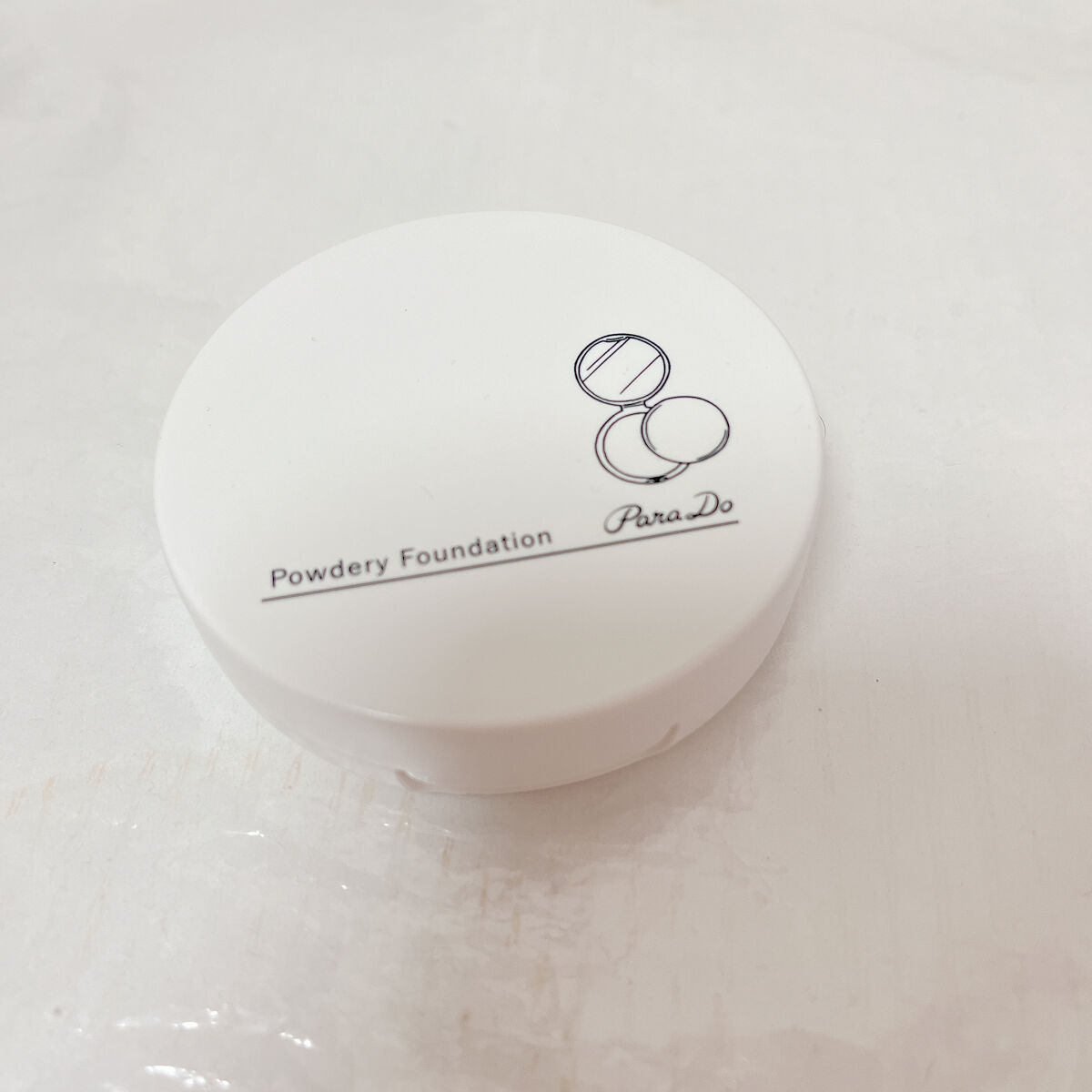 パウダリィファンデーション ex OC10/パラドゥ/パウダーファンデーションを使ったクチコミ（1枚目）
