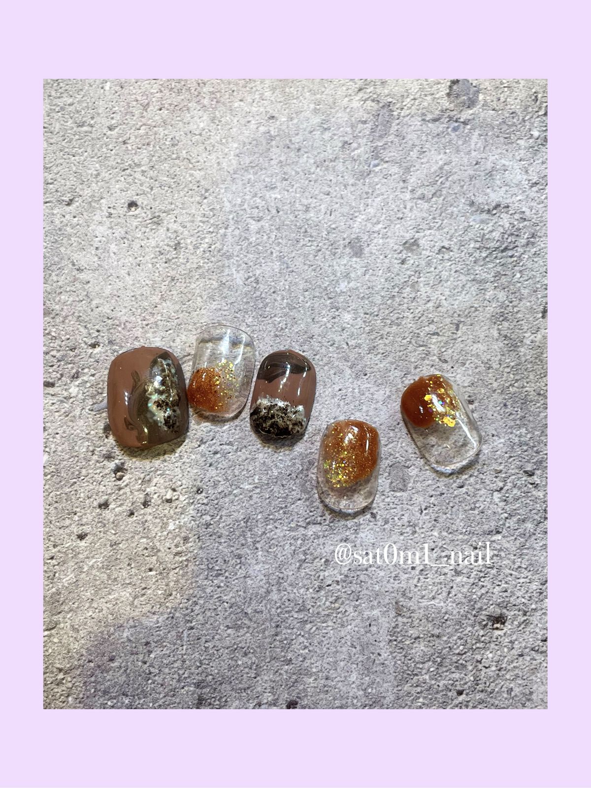 BRG ジェルネイル/DAISO/ジェルネイルを使ったクチコミ（1枚目）