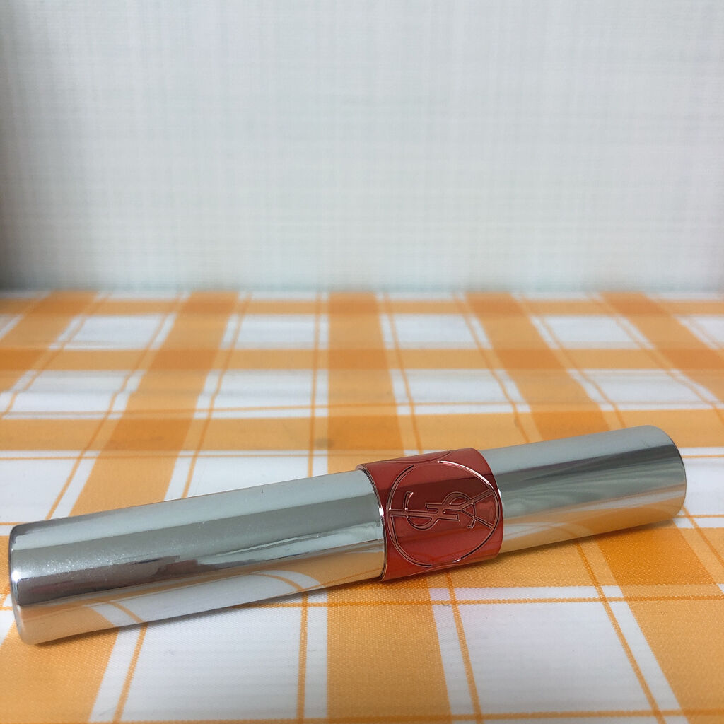 ヴォリュプテ ティントインオイル No.18 オレンジミーソフトリー/YVES SAINT LAURENT BEAUTE/リップグロスを使ったクチコミ（1枚目）