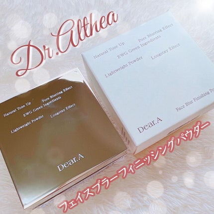 フェイス ブラー フィニッシング パウダー/Dear.A/ルースパウダーを使ったクチコミ(1枚目)