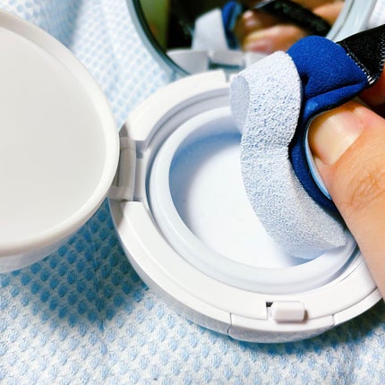 M クッションベース(ブルー)/MISSHA/化粧下地を使ったクチコミ(6枚目)