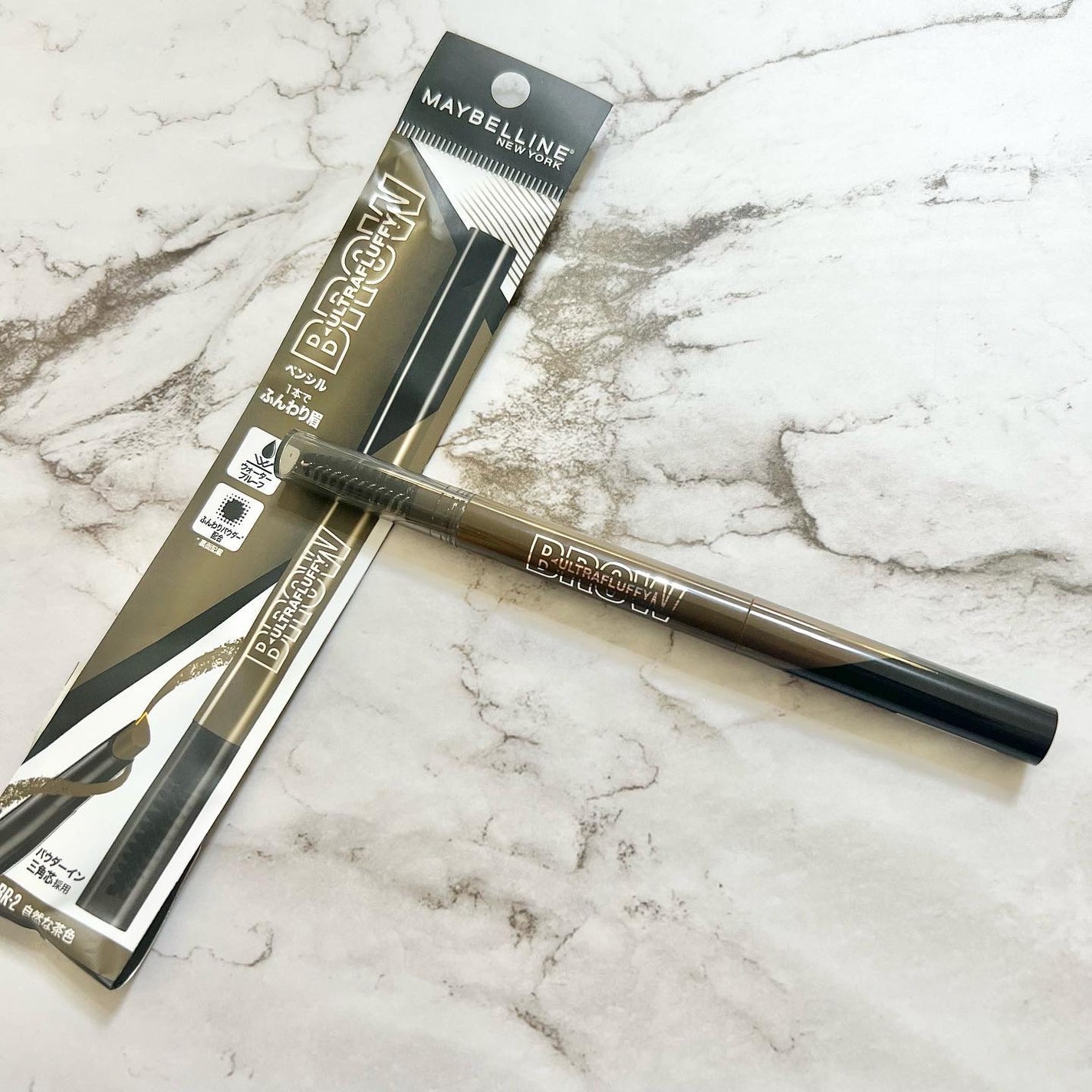 ファッションブロウ パウダーインペンシル N/MAYBELLINE NEW YORK/アイブロウペンシルを使ったクチコミ(1枚目)