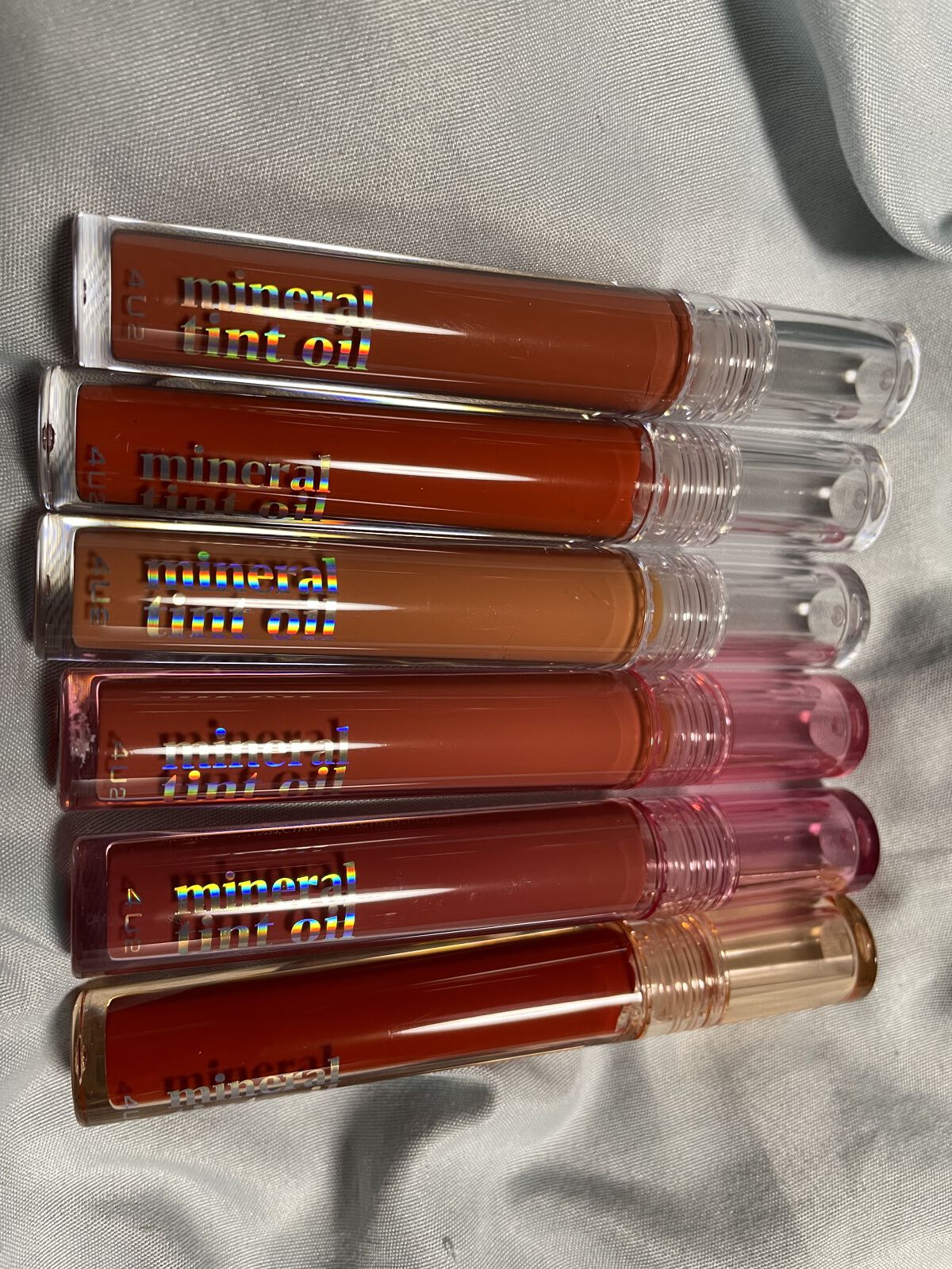 ミネラルティントオイル #02 シャイニーオレンジ/4U2/リップティントを使ったクチコミ（2枚目）