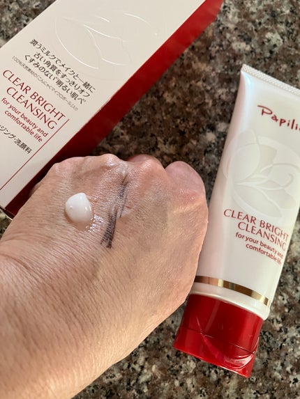 クリアブライトクレンジング/Papilio/ミルククレンジングを使ったクチコミ(3枚目)