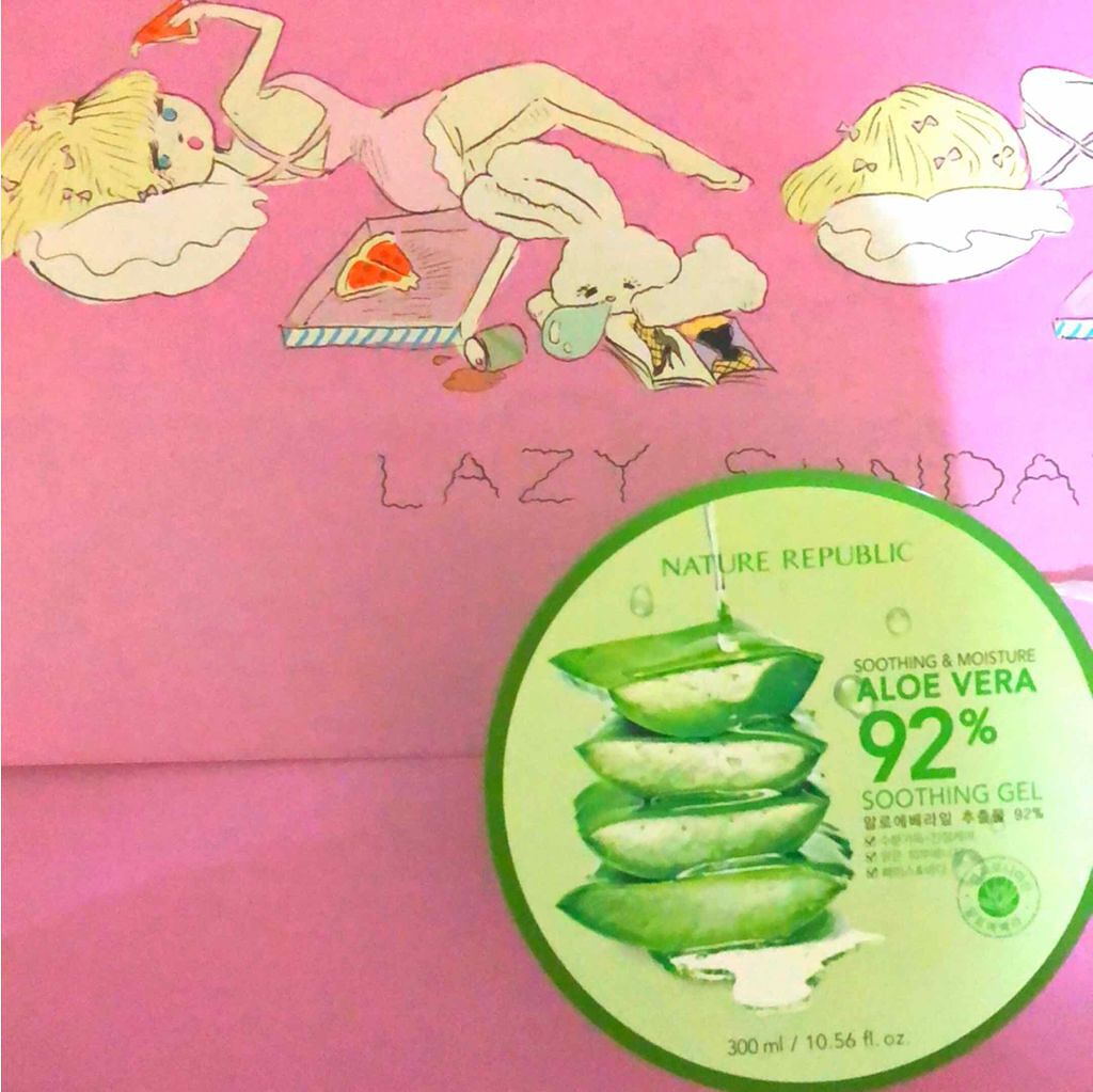 マイルド&モイスチャーアロエジェル/ネイチャーリパブリック/ボディローションを使ったクチコミ(1枚目)