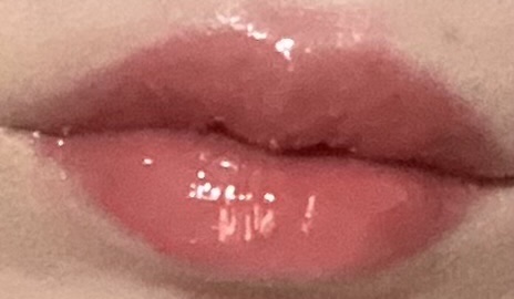 3Dジェリーリップ 01 ピーチメルバ/CEZANNE/口紅・グロス・リップライナー・リップケアを使ったクチコミ（2枚目）