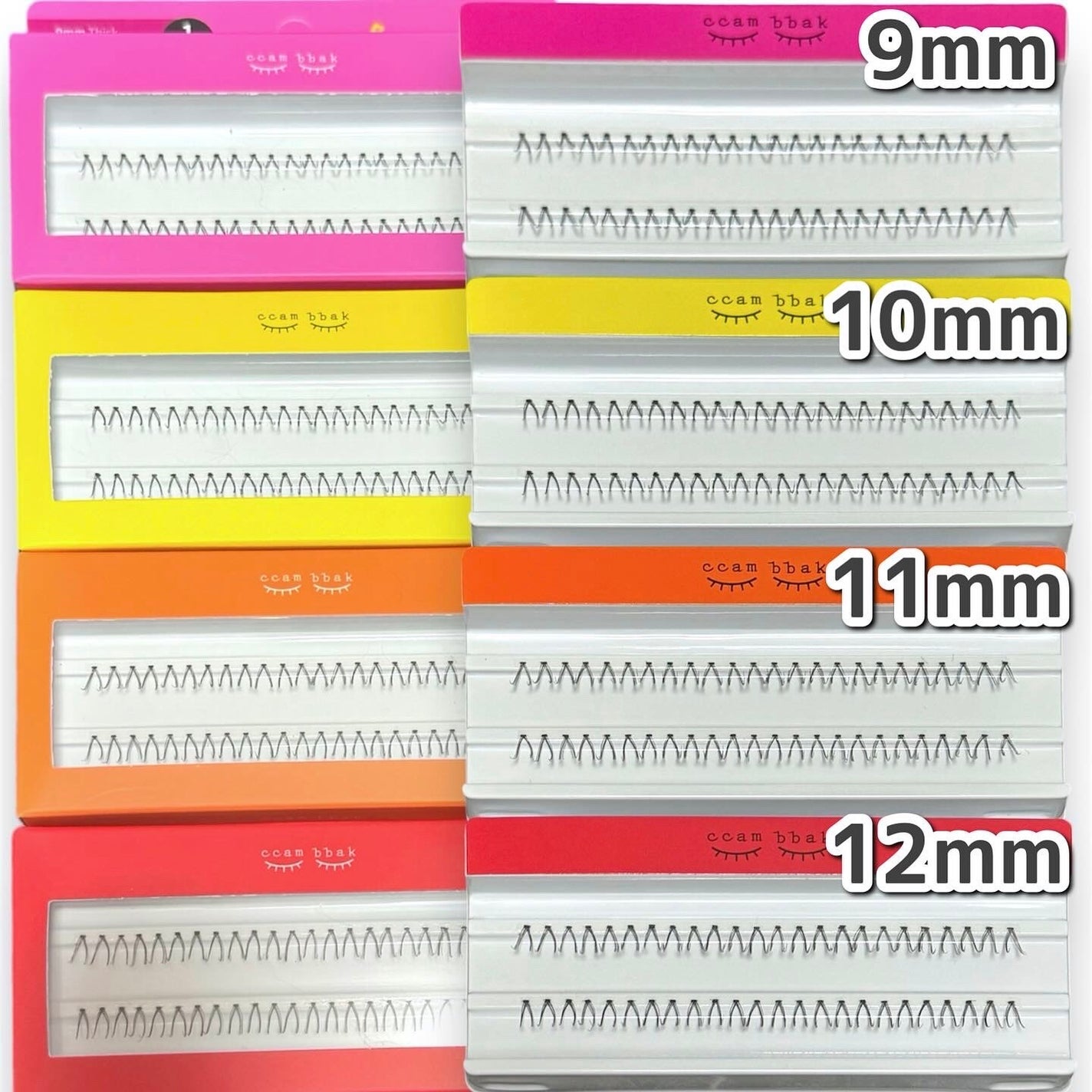 部分用つけまつげ Deep Pink 9mm/CCAM BBAK/つけまつげを使ったクチコミ(2枚目)