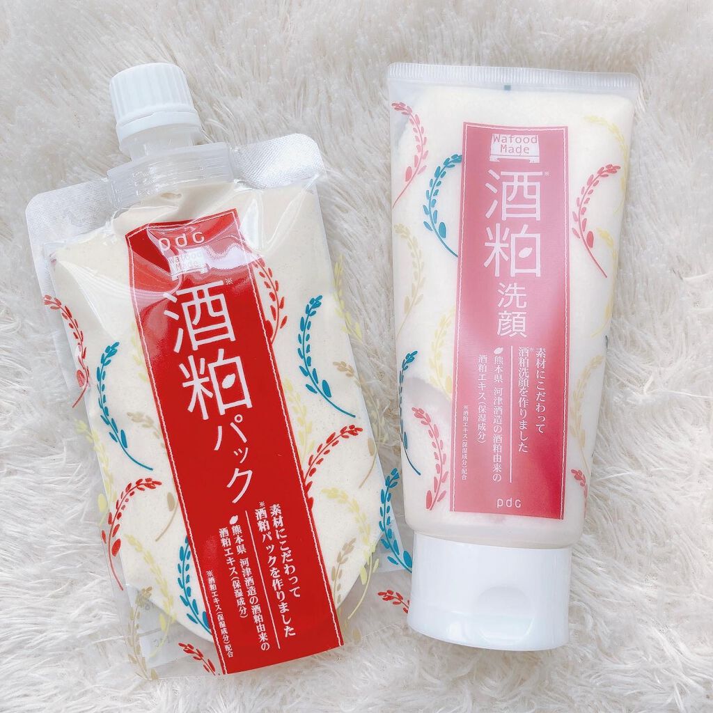 ワフードメイド　酒粕洗顔　N/pdc/洗顔フォームを使ったクチコミ（1枚目）