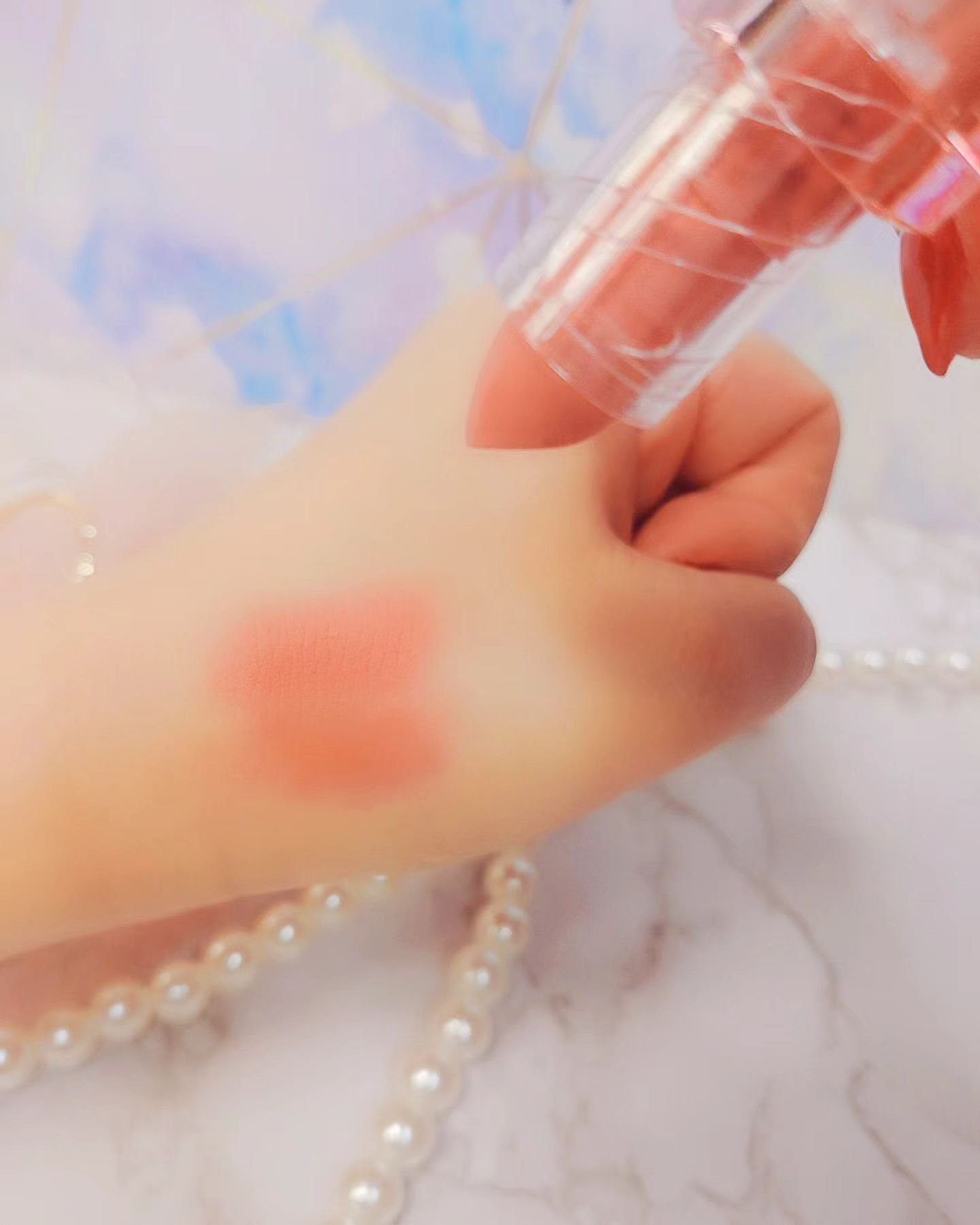 アイムミュートリップスティック 02 アウト/BLESSED MOON/口紅を使ったクチコミ（3枚目）