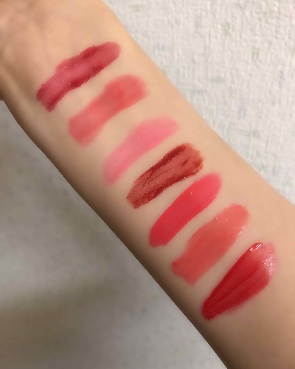 ディアダーリン ウォータージェルティント （アイスティント）/ETUDE/口紅を使ったクチコミ（2枚目）