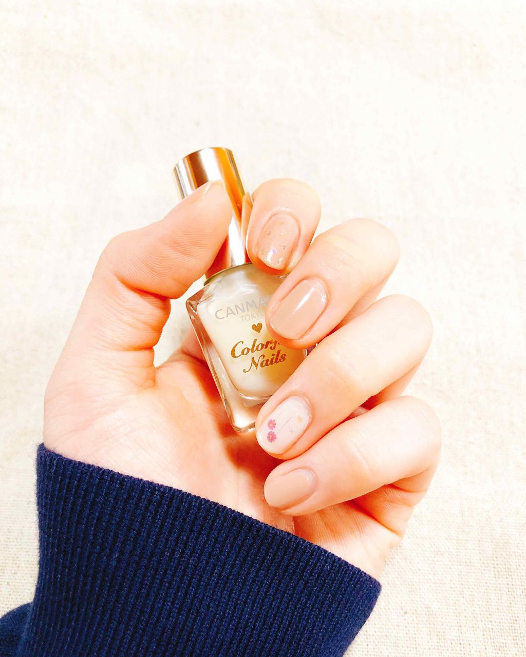 しずくネイルシール/キャンドゥ/ネイルシールを使ったクチコミ（1枚目）