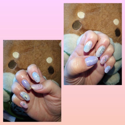 ジェルネイル(ライト対応)/セリア/ジェルネイルを使ったクチコミ(1枚目)