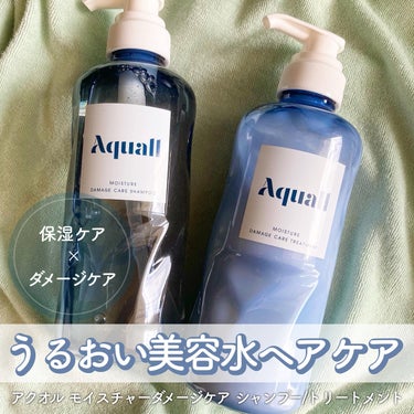 モイスチャーダメージケア シャンプー/トリートメント/Aquall/シャンプー・コンディショナーを使ったクチコミ（1枚目）