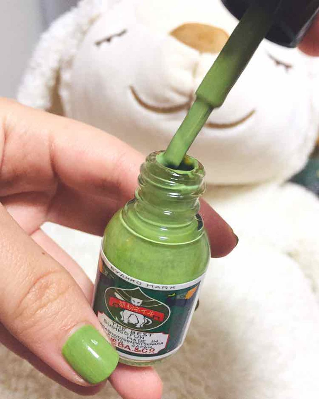 胡粉ネイル/上羽絵惣/マニキュアを使ったクチコミ（3枚目）