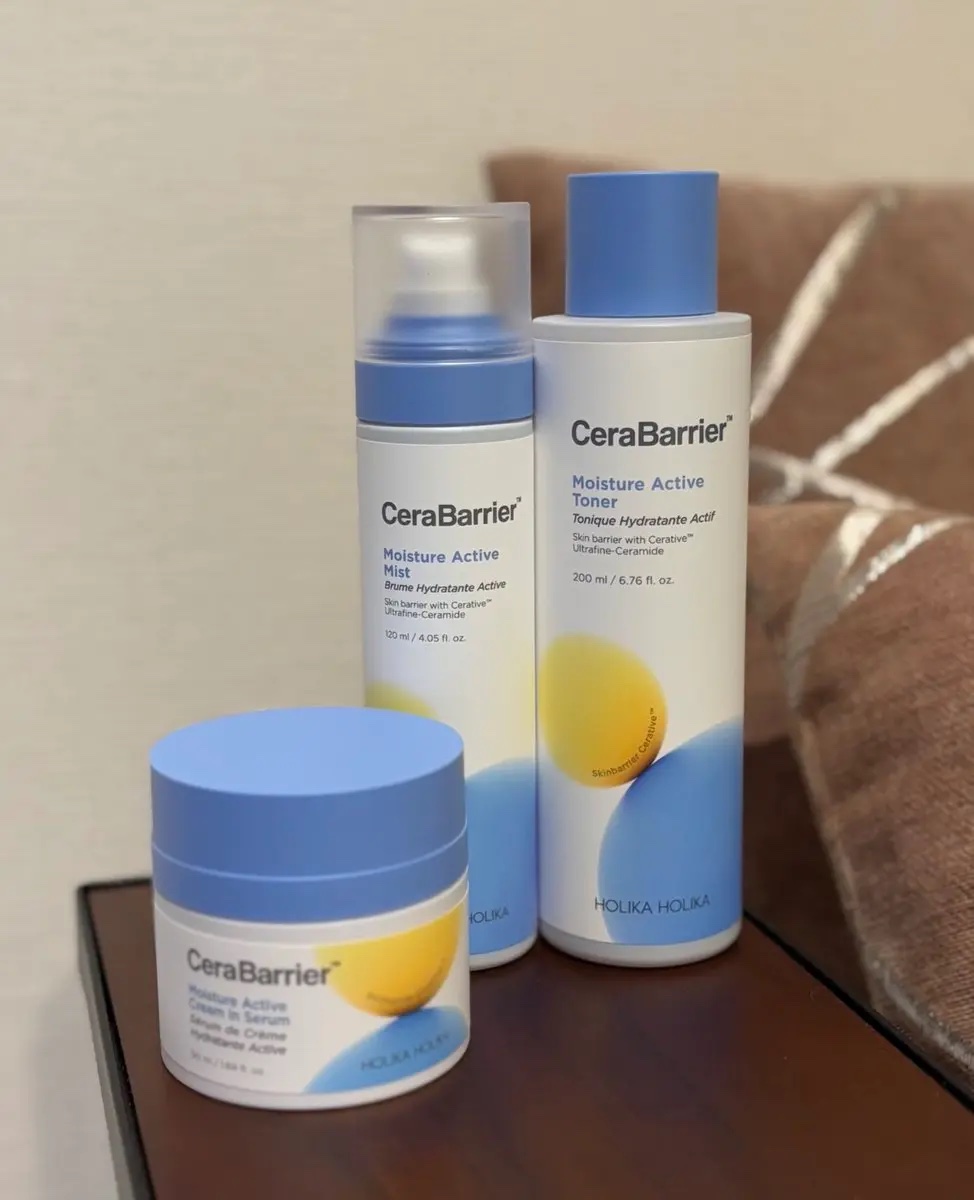 セラバリア　モイスチャーアクティブ　ミスト/HOLIKA HOLIKA/ミスト状化粧水を使ったクチコミ（1枚目）