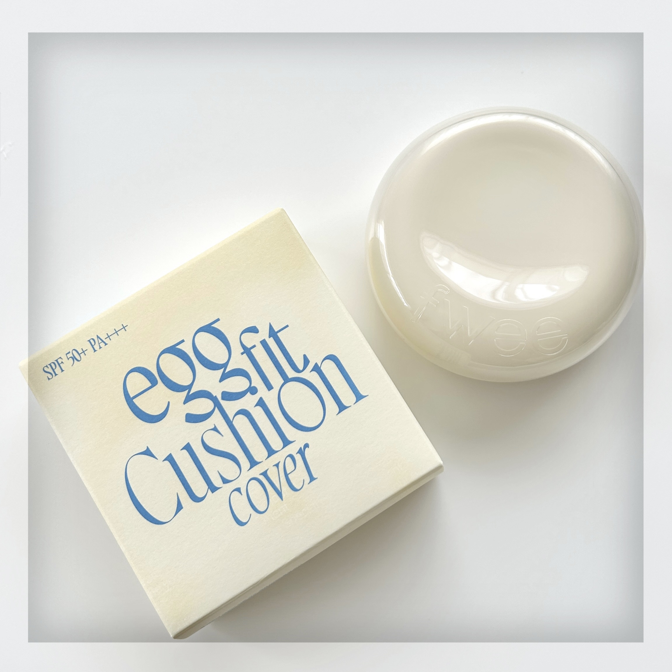 フィー クッションエッグフィットカバー/fwee/クッションファンデーションを使ったクチコミ（1枚目）