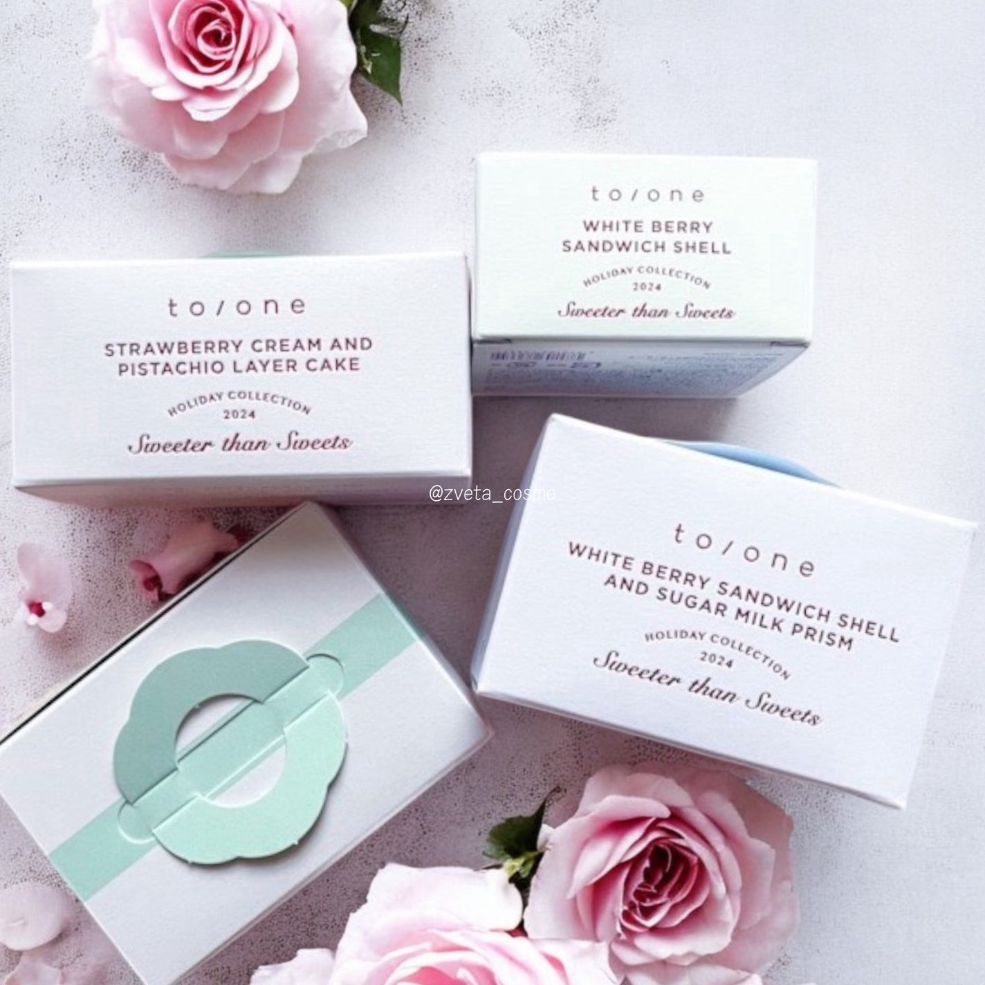 トーン ホリデー スイーツ ボックス Cheat Day Delights & Shiny Sprinkles/to/one/メイクアップキットを使ったクチコミ(2枚目)