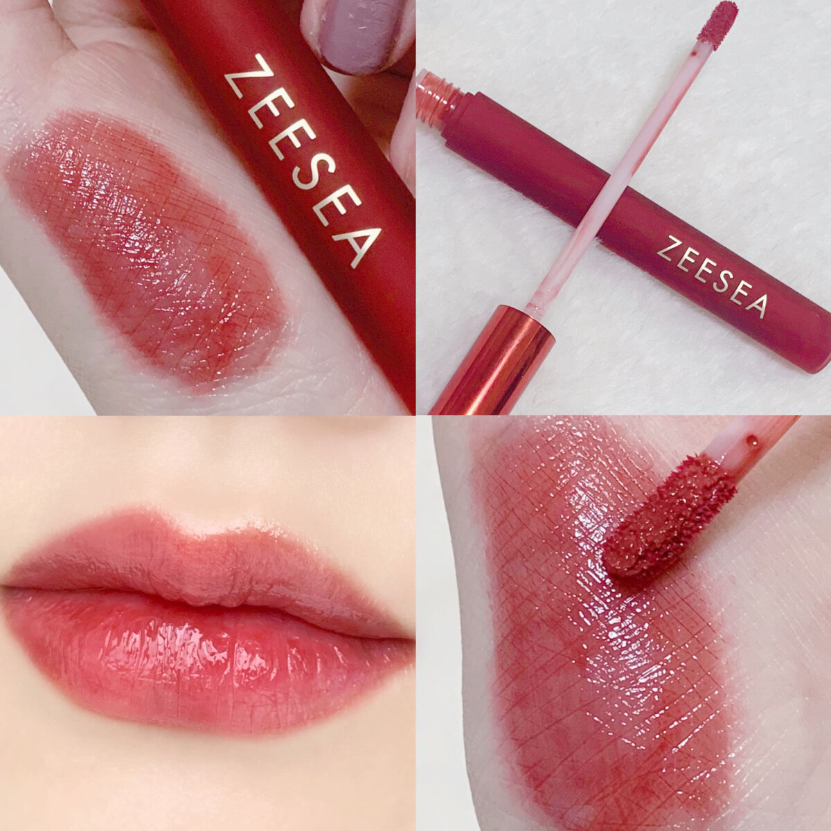 ジューシーリップグロス/ZEESEA/リップグロスを使ったクチコミ（2枚目）