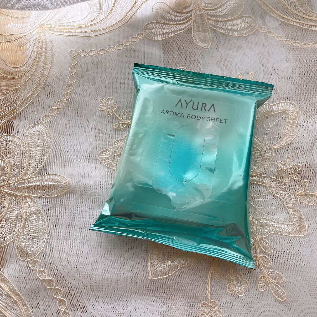 アロマボディシート/AYURA/ボディシートを使ったクチコミ（1枚目）