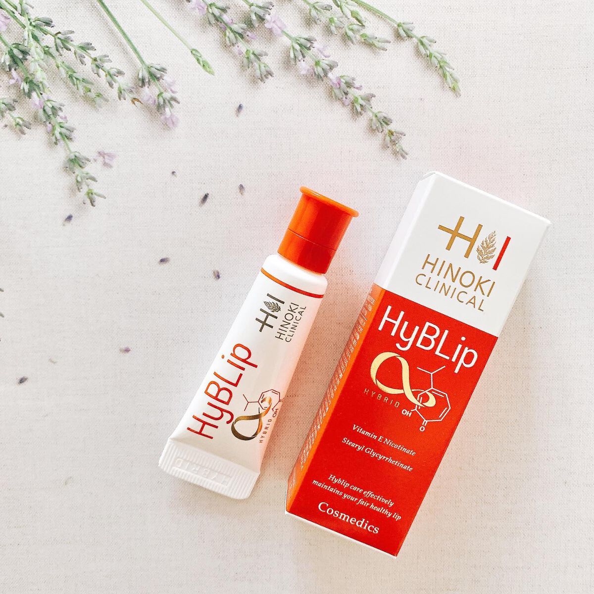 HyBLipモイストリップ/ヒノキ肌粧品/リップ美容液を使ったクチコミ(2枚目)