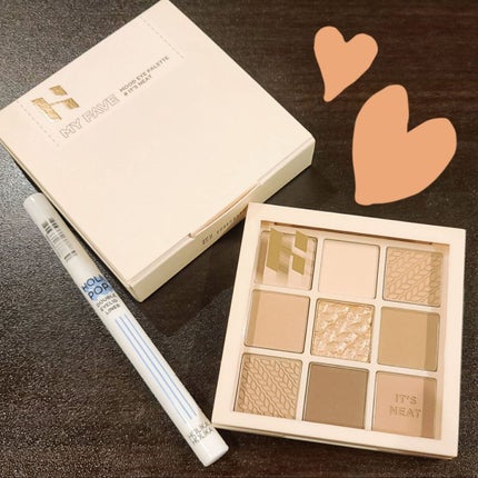 マイフェイブムードアイパレット 9カラー/HOLIKA HOLIKA/アイシャドウパレットを使ったクチコミ(1枚目)