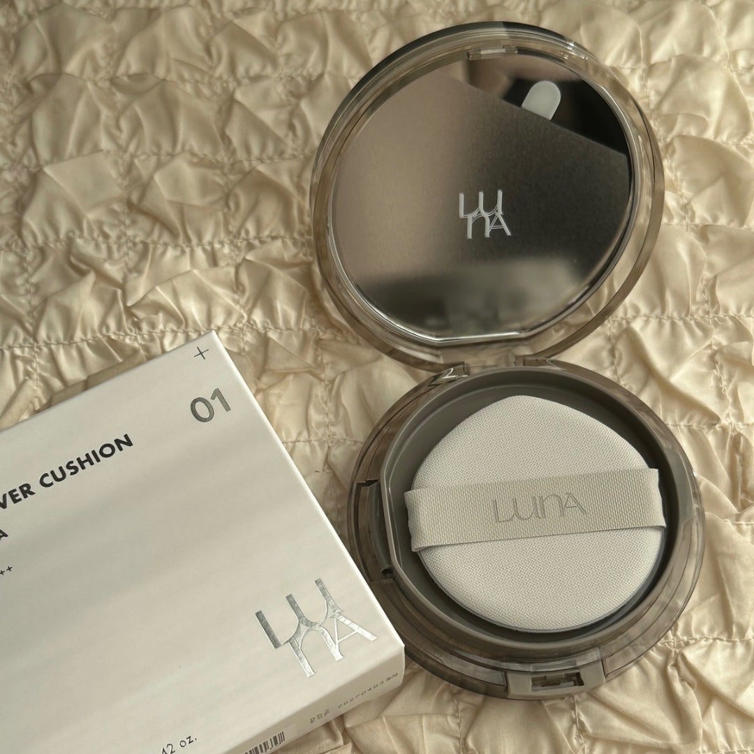 ブラーカバークッション/LUNA/クッションファンデーションを使ったクチコミ(4枚目)