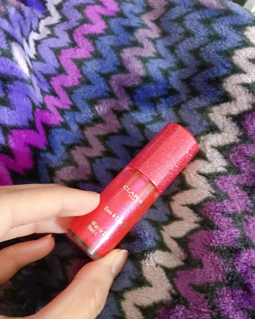 ウォーターリップ ステイン/CLARINS/リップグロスを使ったクチコミ（1枚目）