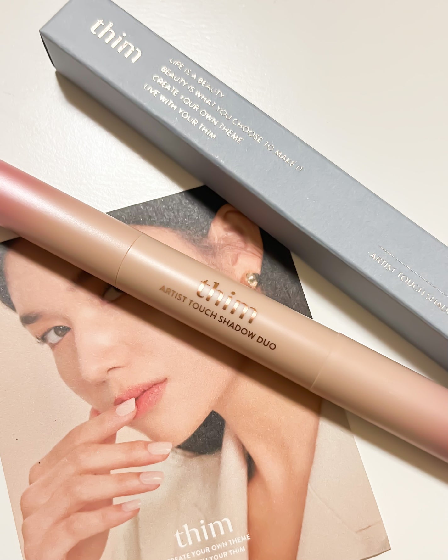 Artist Touch Shadow Duo/thim/スティックアイシャドウを使ったクチコミ(6枚目)