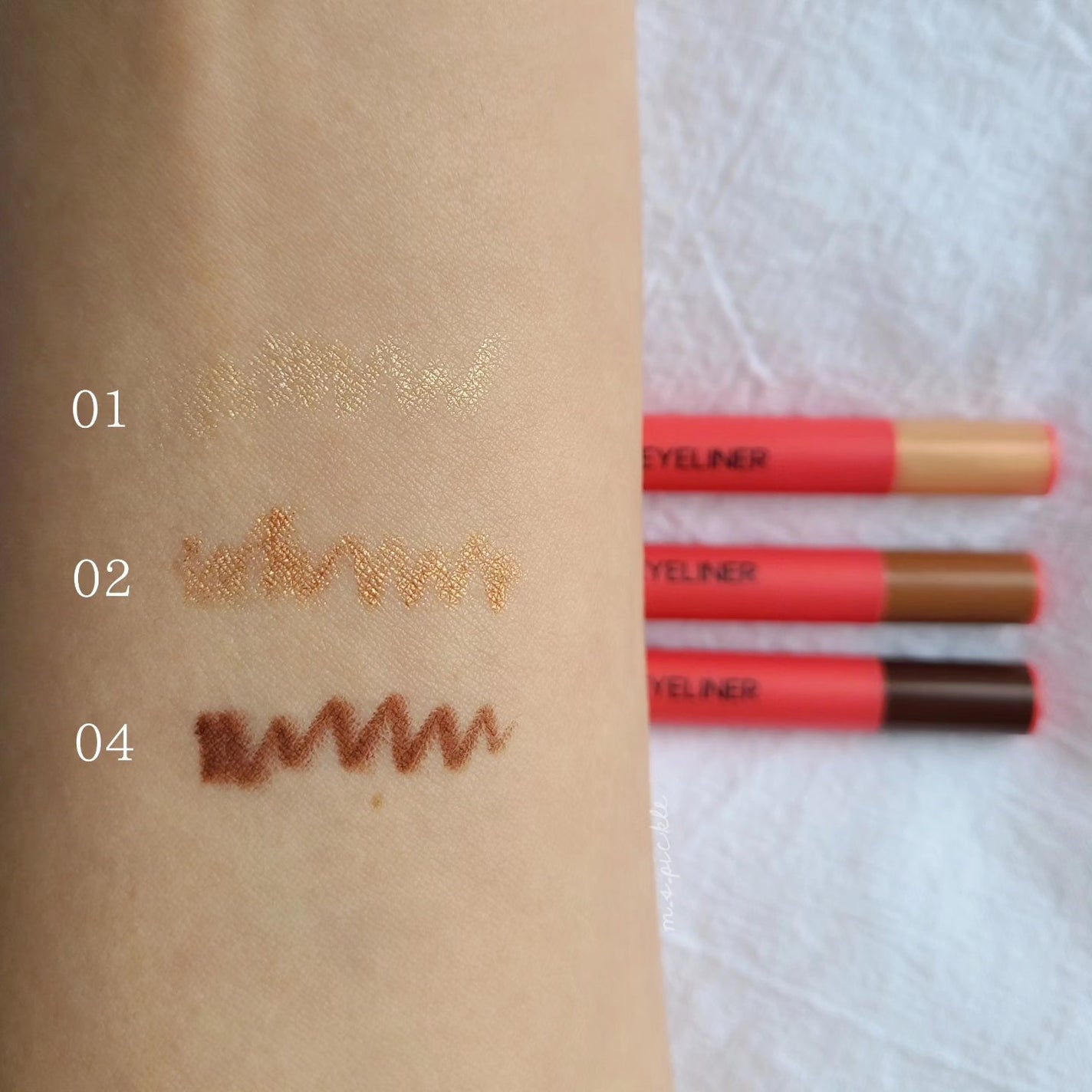 ダブルラスティングジェルライナー/keybo/ジェルアイライナーを使ったクチコミ(3枚目)