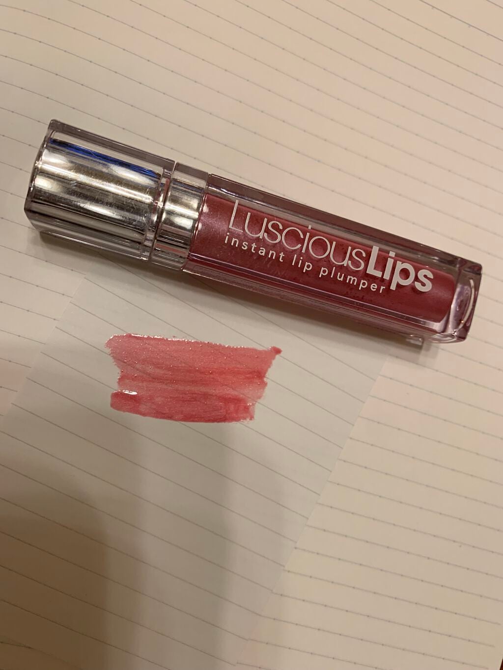 品質は非常に良い Luscious Lips 329&333&324 3本セット リップグロス
