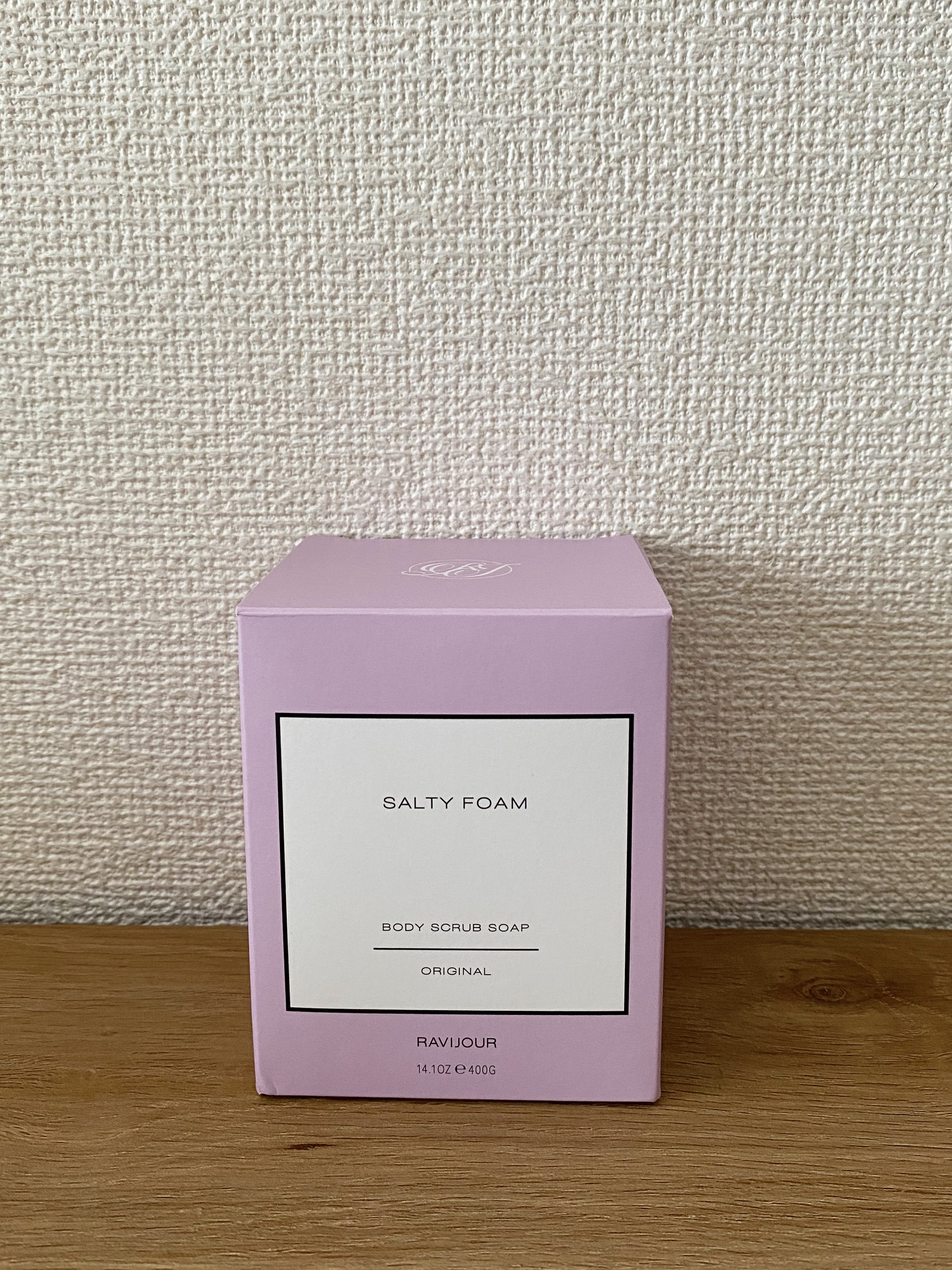 ソルティフォーム/RAVIJOUR/ボディスクラブを使ったクチコミ（1枚目）