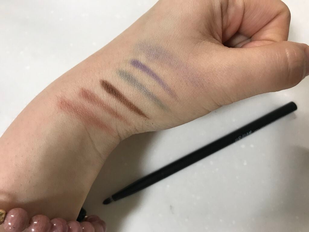 UR GLAM EYESHADOW BRUSH C(アイシャドウブラシC)/U R GLAM/メイクブラシを使ったクチコミ(3枚目)