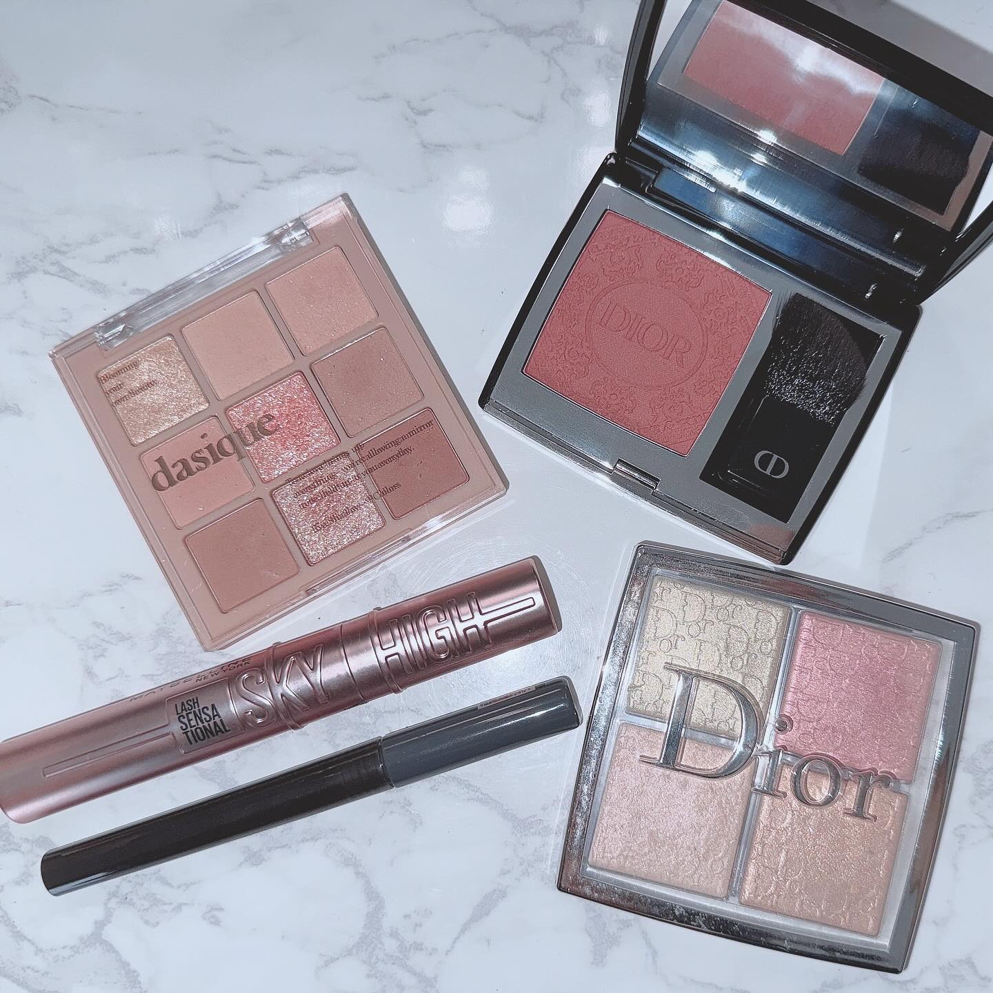 【旧】ディオール バックステージ フェイス グロウ パレット/Dior/ハイライトを使ったクチコミ（3枚目）