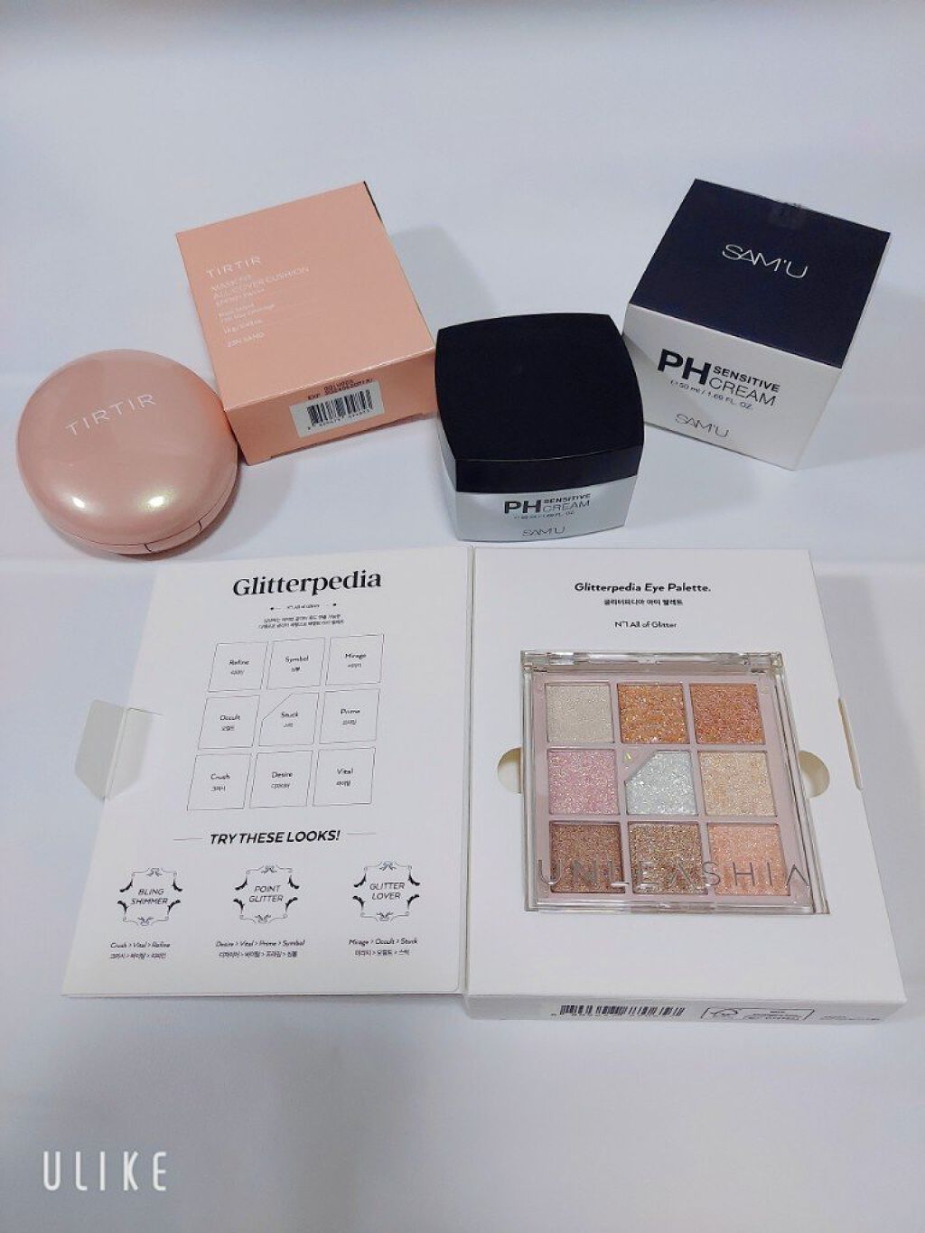 グリッターペディアアイパレット/unleashia/アイシャドウパレットを使ったクチコミ（2枚目）