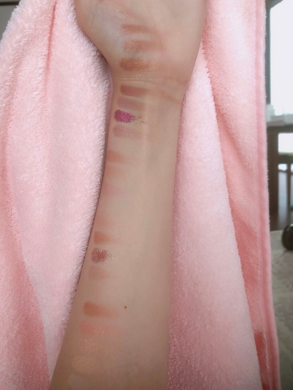 プロ ダズリング アイパレット グリッツ シャワー/CLIO/アイシャドウパレットを使ったクチコミ(3枚目)