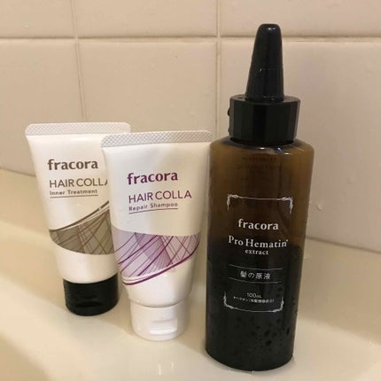 プロヘマチン原液/fracora/洗い流すヘアトリートメントを使ったクチコミ(1枚目)